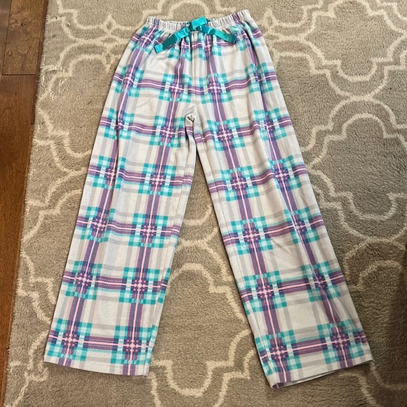 Osh Kosh Plaid Fleece size 12 kids’ Pajama Pants - Picture 1 of 3